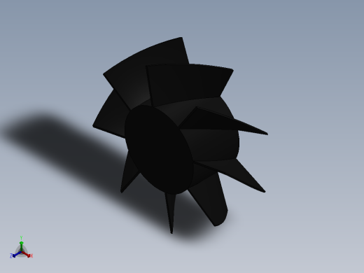 风扇(7)正等轴测缩略图