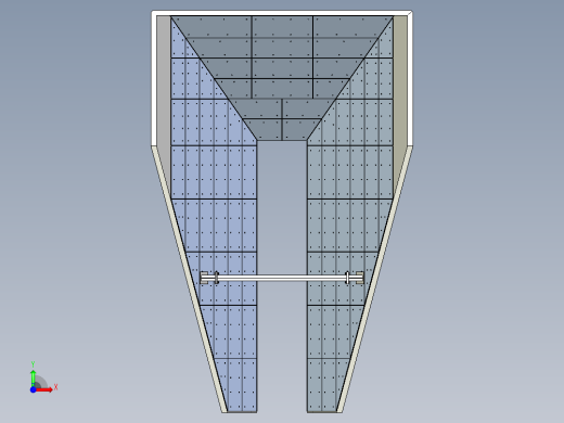 B3003883-振动给料机的料斗 30立方米前视缩略图