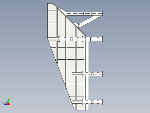 B3003883-振动给料机的料斗 30立方米右视缩略图