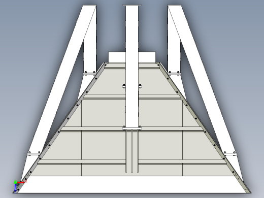 B3003883-振动给料机的料斗 30立方米俯视缩略图