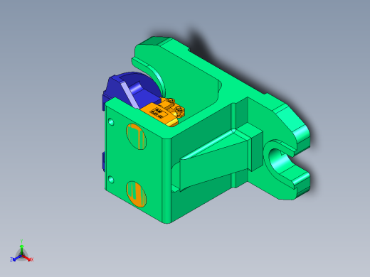 轴承盖钻攻螺纹液压夹具