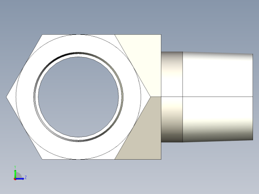 B3004428-液压接头，三通，5604-6-6-6左视缩略图