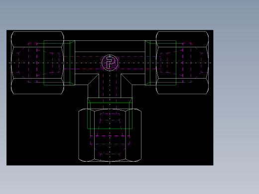 PARKER管接头EO Union tee T06ZS71_back