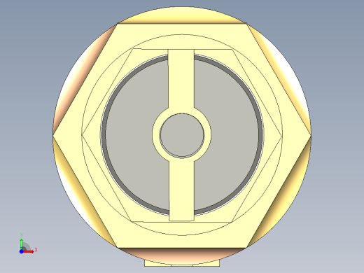 弹簧保持阀单向阀前视缩略图