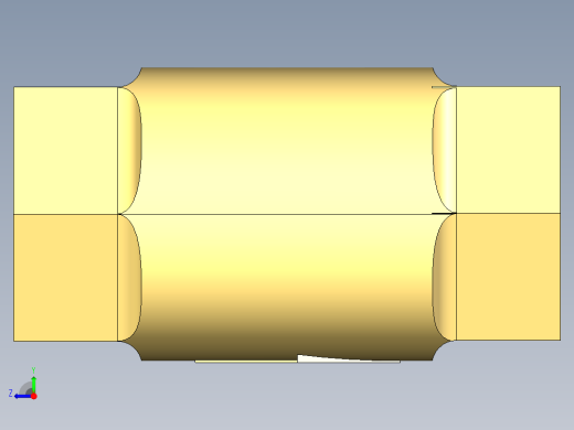 弹簧保持阀单向阀右视缩略图