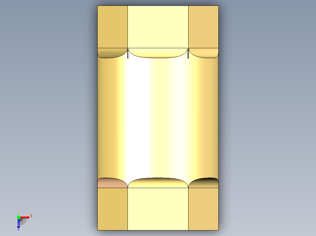 弹簧保持阀单向阀俯视图