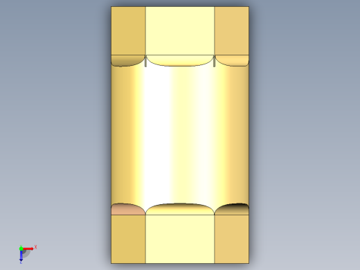 弹簧保持阀单向阀俯视缩略图