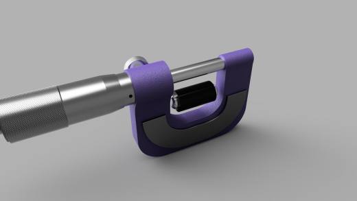 千分尺 0-25mm 0.01mm 紫色缩略图