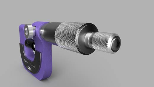 千分尺 0-25mm 0.01mm 紫色缩略图