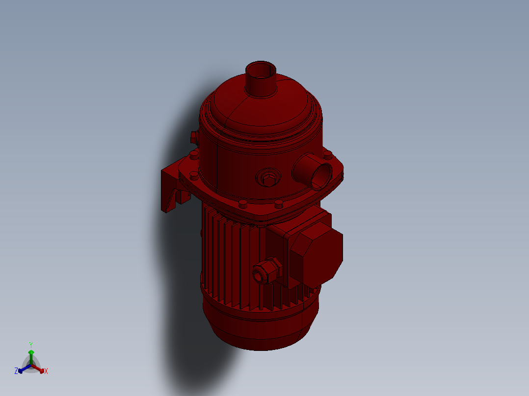 泵50Hz Matrix_3-2t_0_45正等轴测图