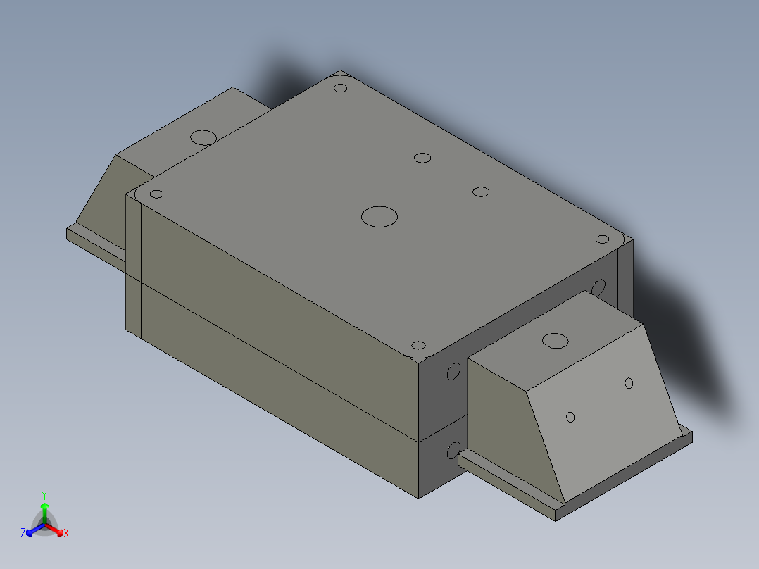 蓝牙耳机模具设计(ABS)