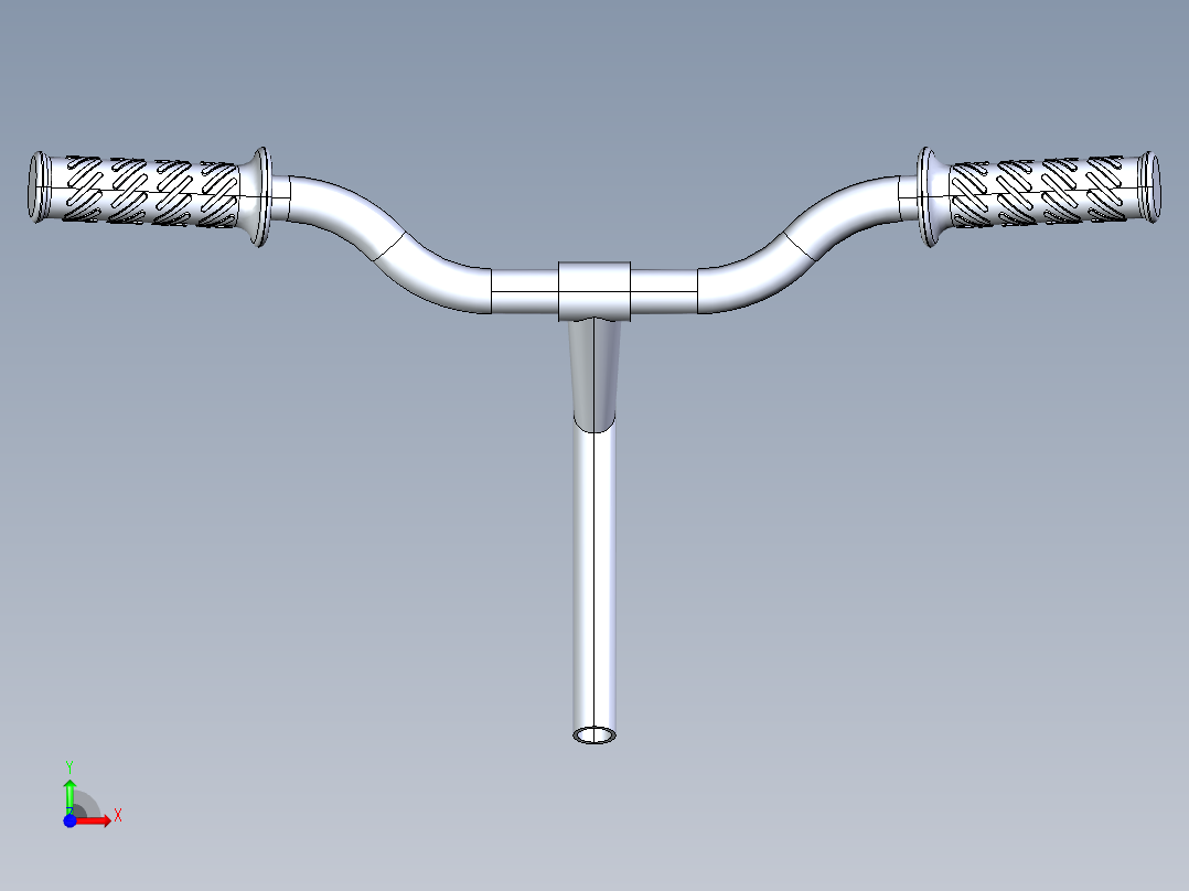 A0003932-自行车车把前视图