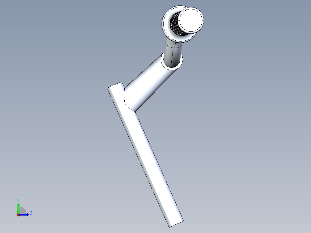 A0003932-自行车车把左视图