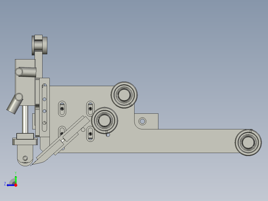 AR剝料組件右视图