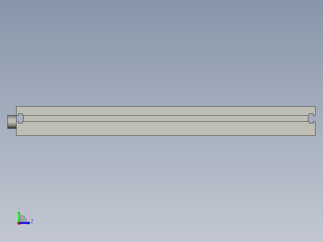 背光源160LTS-2FT22左视图
