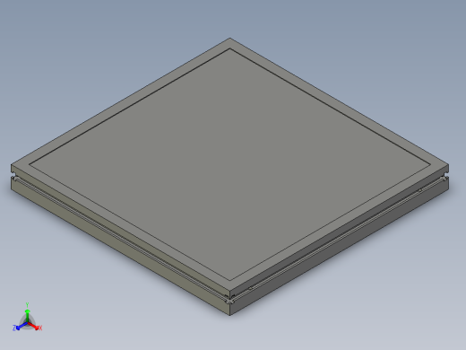 背光源160LTS-2FT22正等轴测缩略图