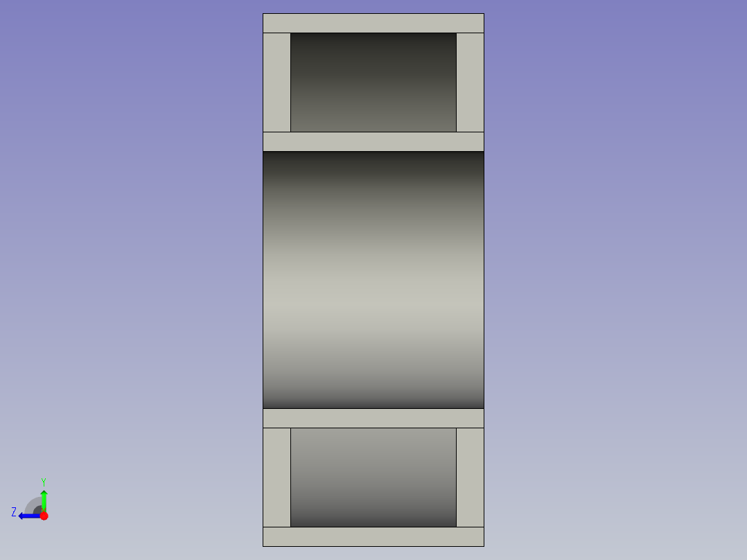 AX25-57-拖链-KK60模组右视图