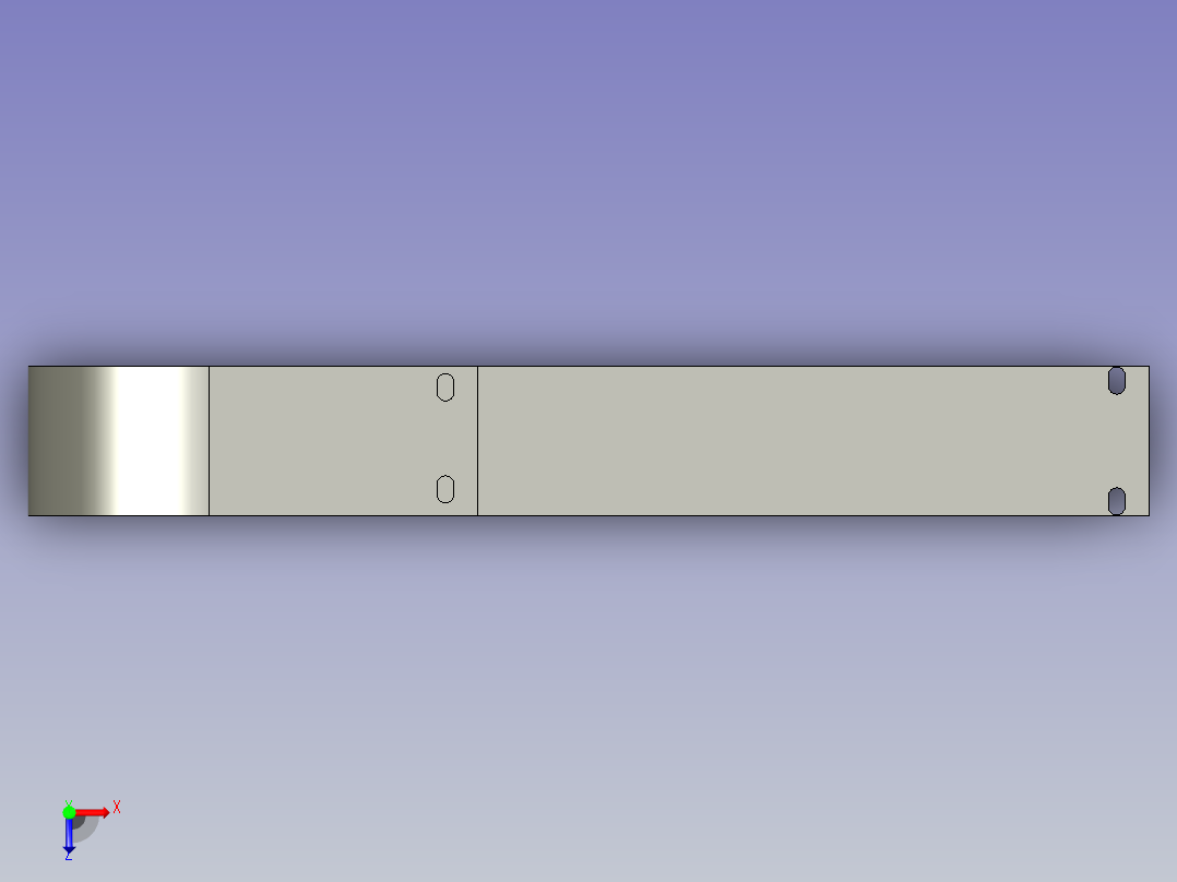 AX25-57-拖链-KK60模组俯视图