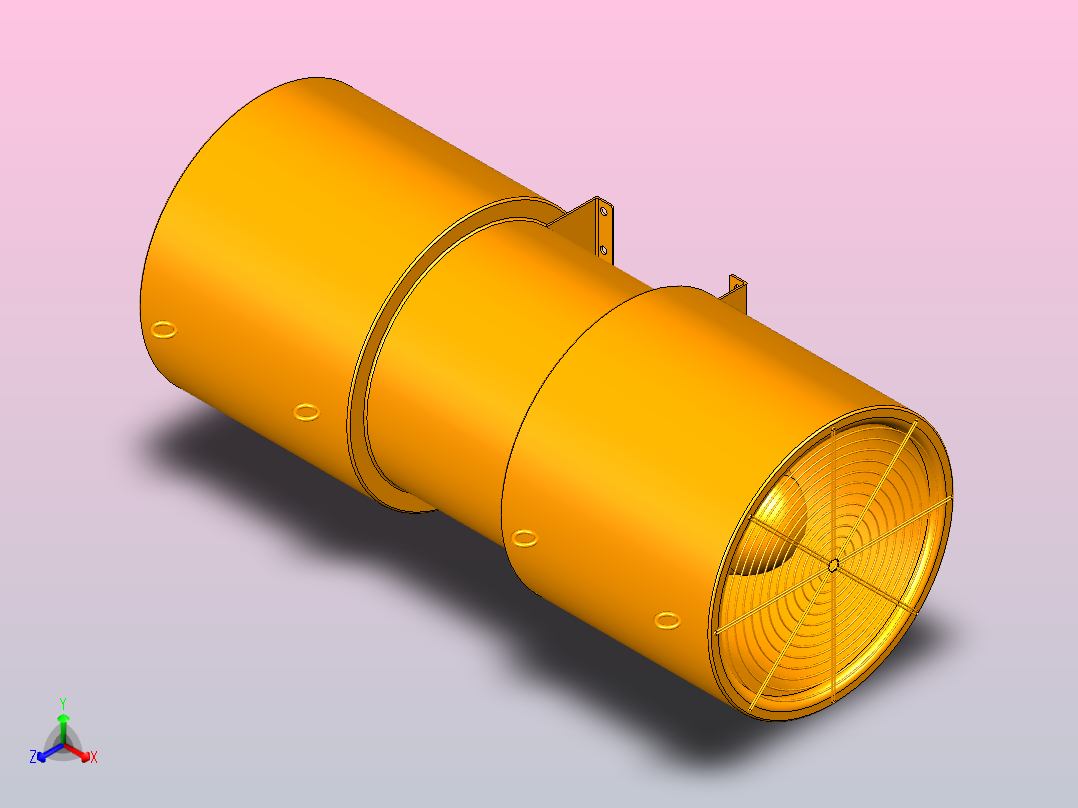 隧道风机3主视图