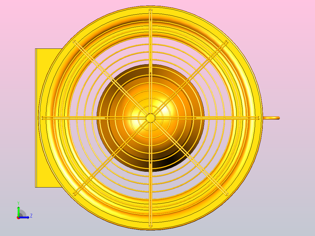 隧道风机3左视图