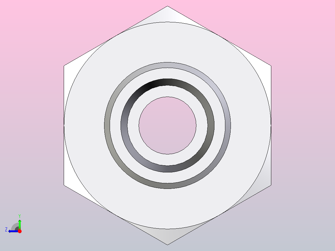 公螺柱连接器GE14S1NPT71X右视图