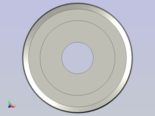 EUL02-3GT3060-26-A-P-d8电机侧有挡边带轮前视缩略图