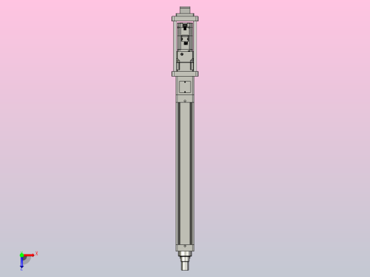 轻载电动缸TPA-ESR80-2510C-L600-M-CA-W-P75-JX-C3俯视缩略图