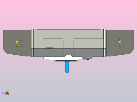 NM5S-1000 4P塑料外壳式断路器三维模型202209右视缩略图