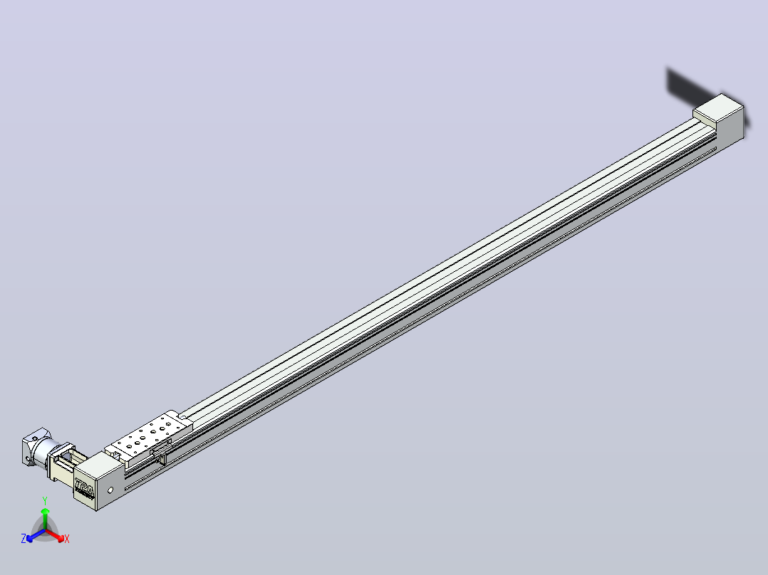 带式直线轴半闭式TPA-ONB-60-140-L1450-DL-J60-N3主视图