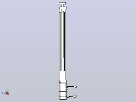 轻载电动缸TPA-ESR40-1210C-L350-M-QDX-W-P40-C3右视缩略图
