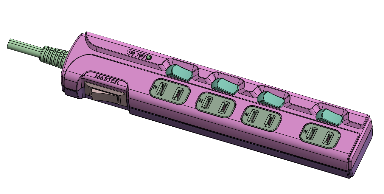 公牛插座模型5