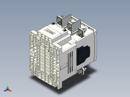 NC5NE-760S 3P交流接触器三维模型202408