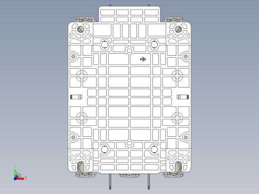 NC5NE-760S 3P交流接触器三维模型202408前视缩略图
