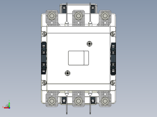 NC5NE-760S 3P交流接触器三维模型202408后视缩略图