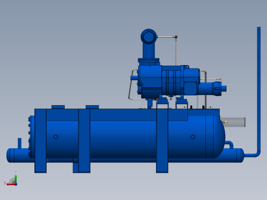 分离器分离设备3d-oil-separator-1832-模型格式为 sw后视缩略图