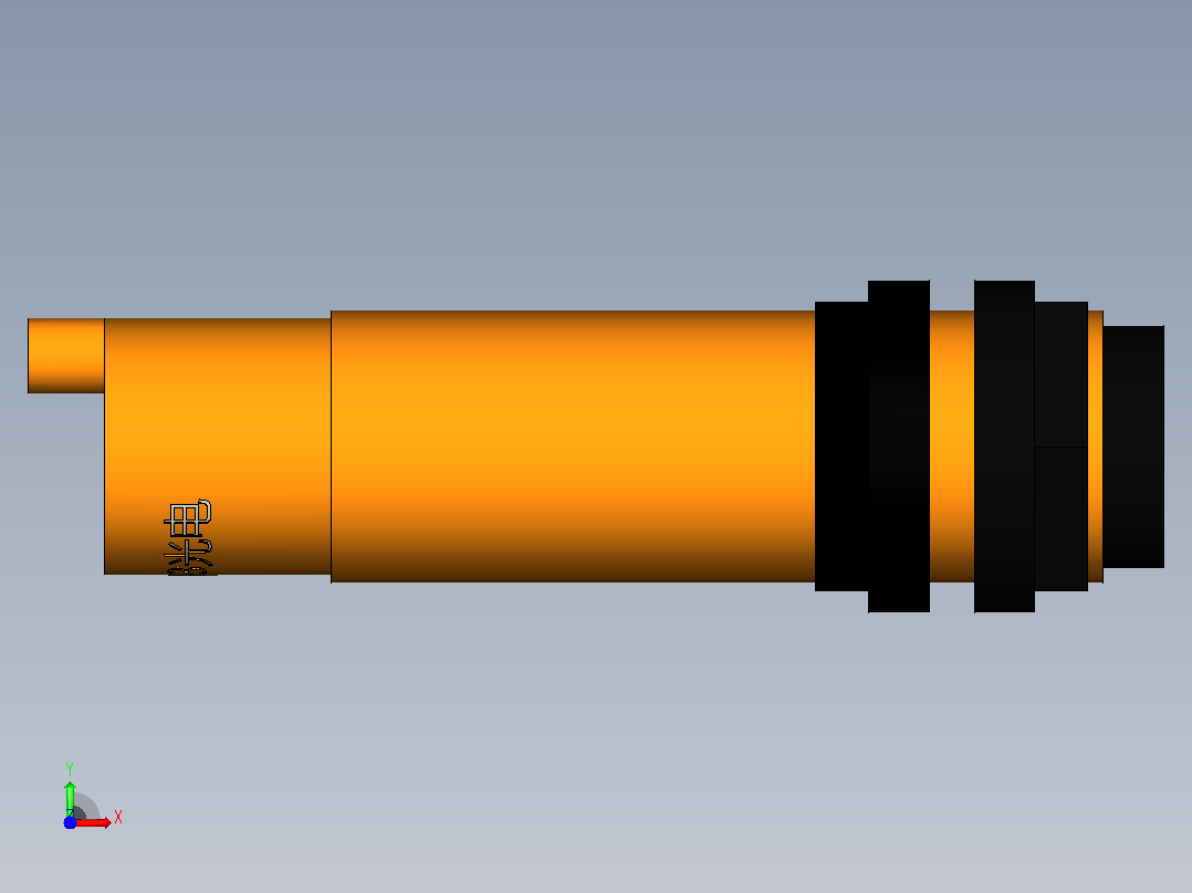 GX-90-3探边光电开关前视图