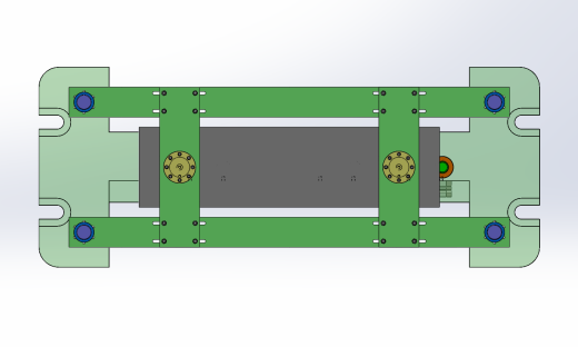 石墨块生产线夹具设计（两套）（SW+CAD）缩略图