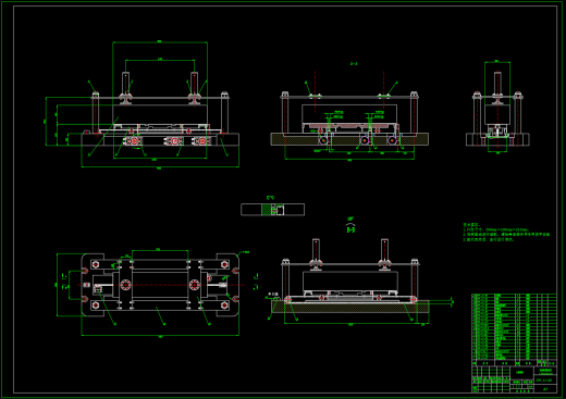 石墨块生产线夹具设计（两套）（SW+CAD）缩略图
