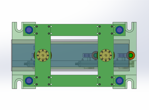 石墨块生产线夹具设计（两套）（SW+CAD）缩略图
