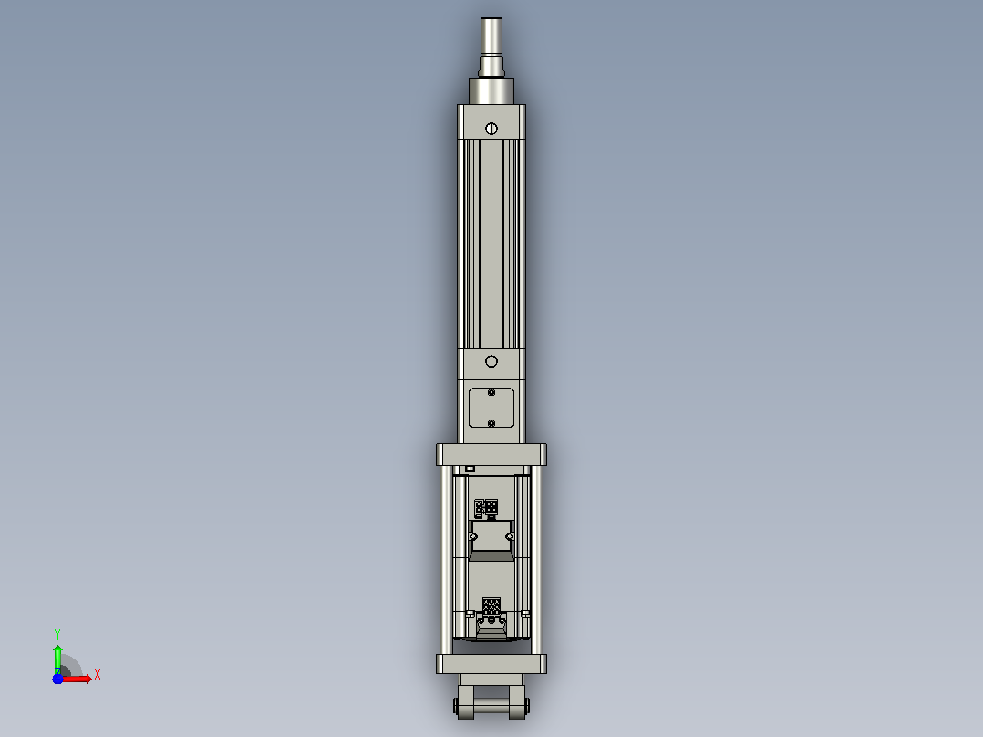轻载电动缸TPA-ESR40-1210C-L50-M-CB-W-P40-C3前视图