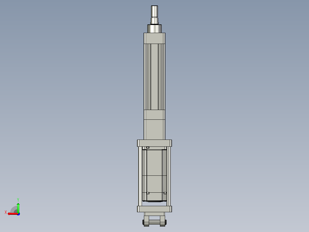 轻载电动缸TPA-ESR40-1210C-L50-M-CB-W-P40-C3后视图