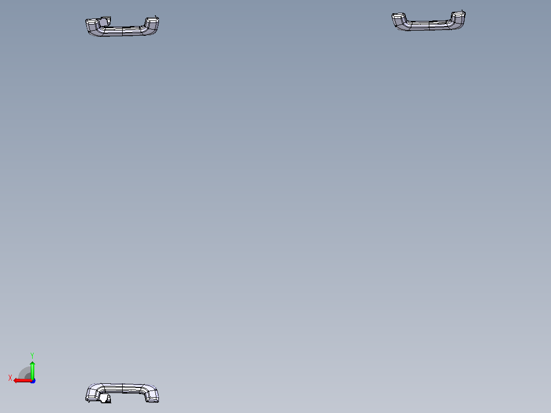 力帆X80 YAA8215000 安全拉手总成后视图