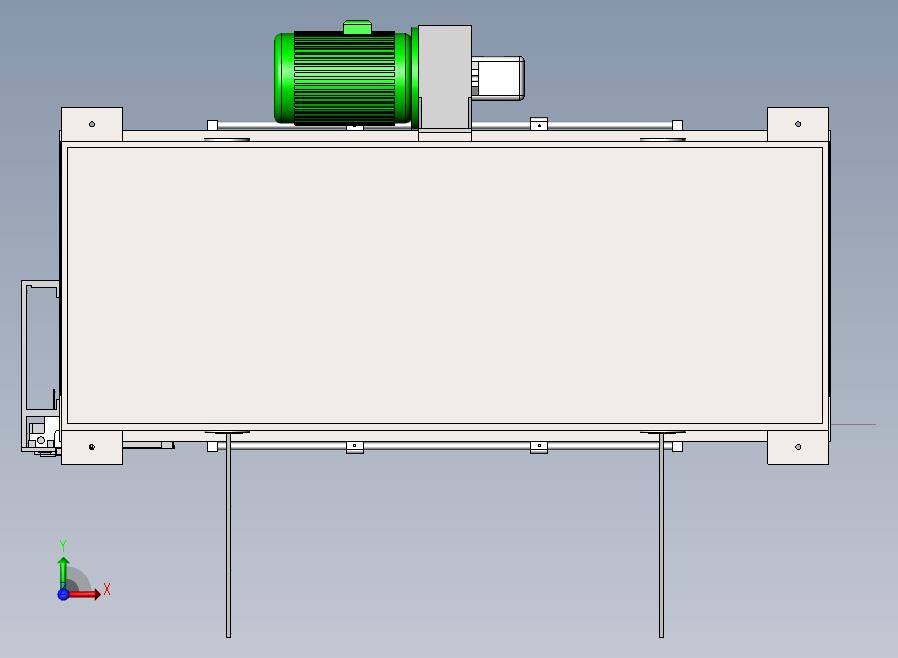 A29-吸塑液压裁断机前视图
