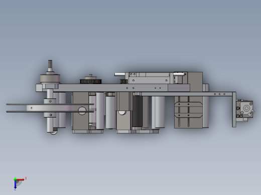 自动贴标生产线俯视缩略图