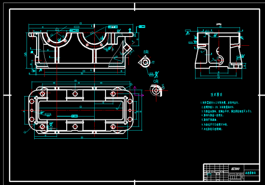 0063-工艺夹具-减速器箱体零件的工艺设计及其加工Φ72H7孔的夹具设计（镗床夹具）缩略图