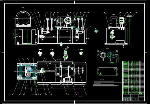 0063-工艺夹具-减速器箱体零件的工艺设计及其加工Φ72H7孔的夹具设计（镗床夹具）缩略图
