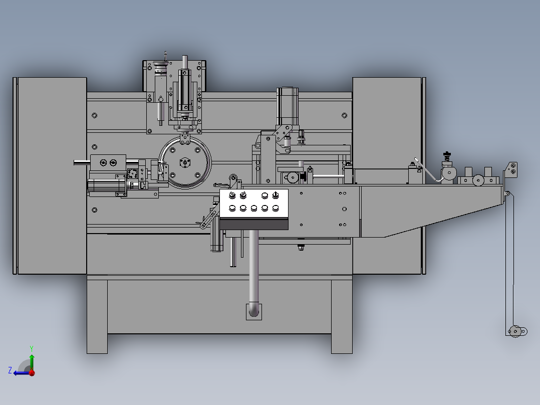 SS410 卷绕机右视图