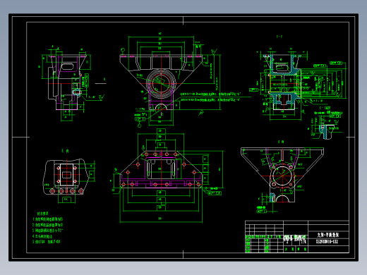 435悬挂总成(全套生产用图