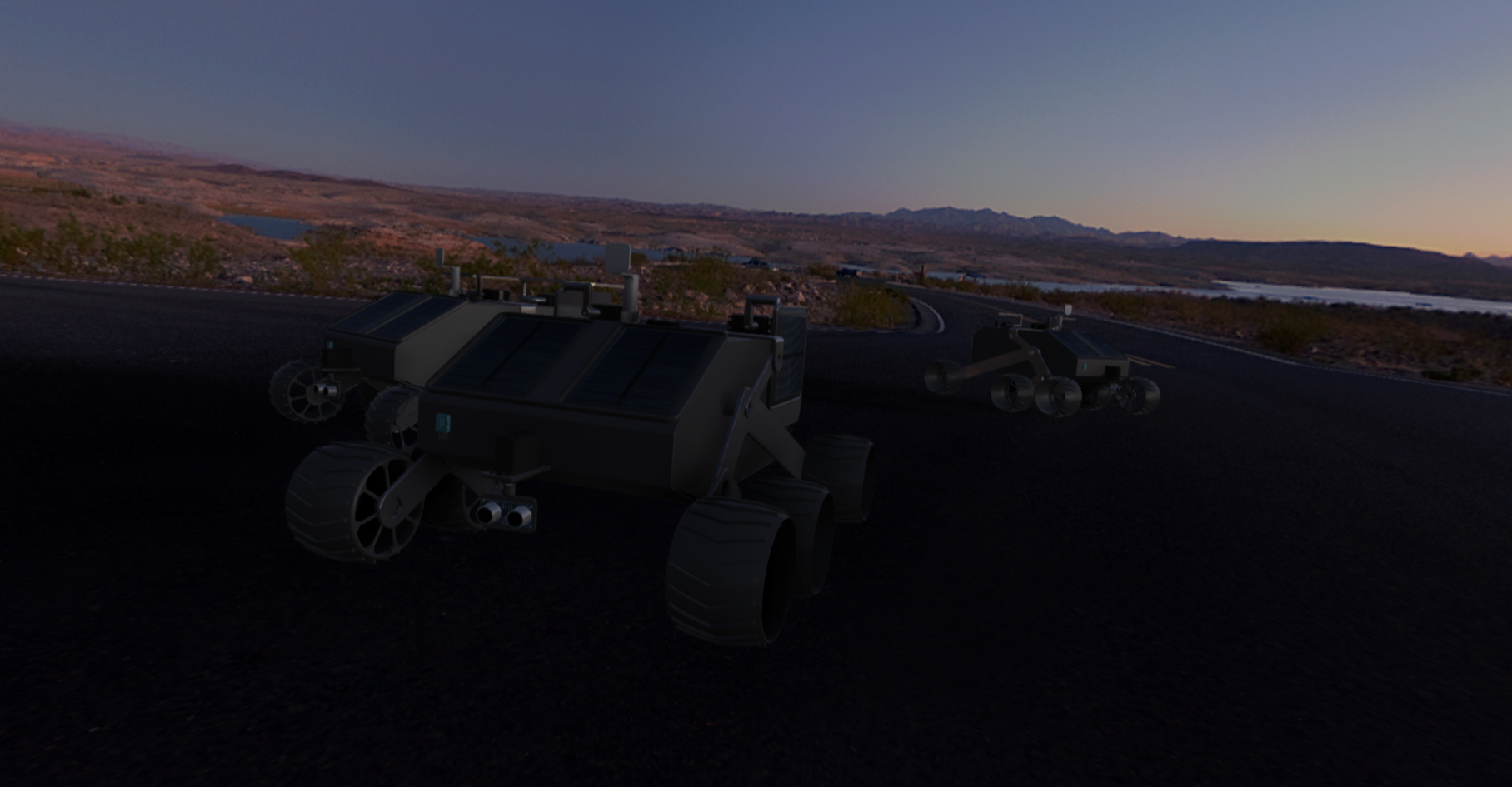 简易月球车模型3D图纸