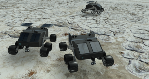 简易月球车模型3D图纸缩略图